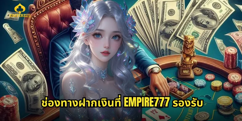 ช่องทางฝากเงินที่ EMPIRE777 รองรับ