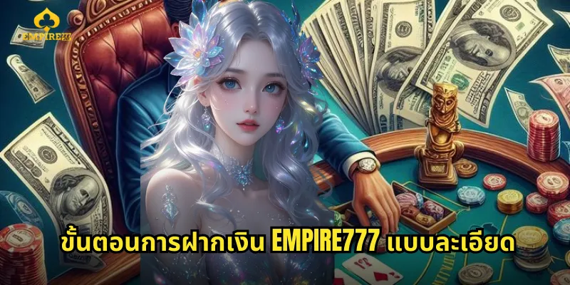 ขั้นตอนการฝากเงิน EMPIRE777 แบบละเอียด